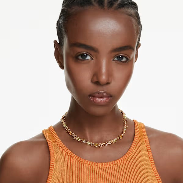 Collana Gema Giallo Placc oro