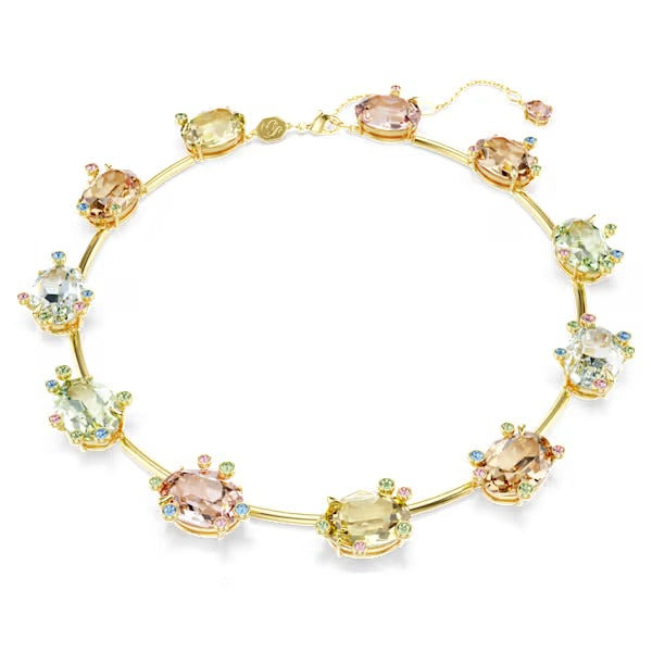 Collana Tennis Gema Multicolore