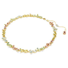 Carica l&#39;immagine nel visualizzatore di Gallery, Collana Gema Multicolore Placc oro
