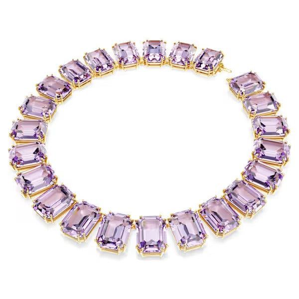 Collana Tennis Millenia ottagon Viola