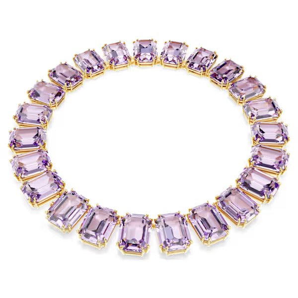 Collana Tennis Millenia ottagon Viola