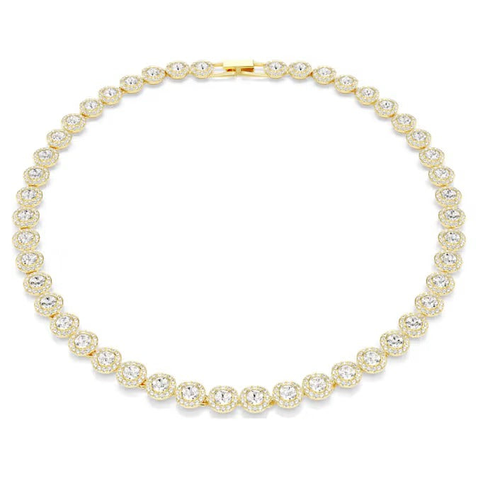Collana Tennis Una Angelic Placc oro