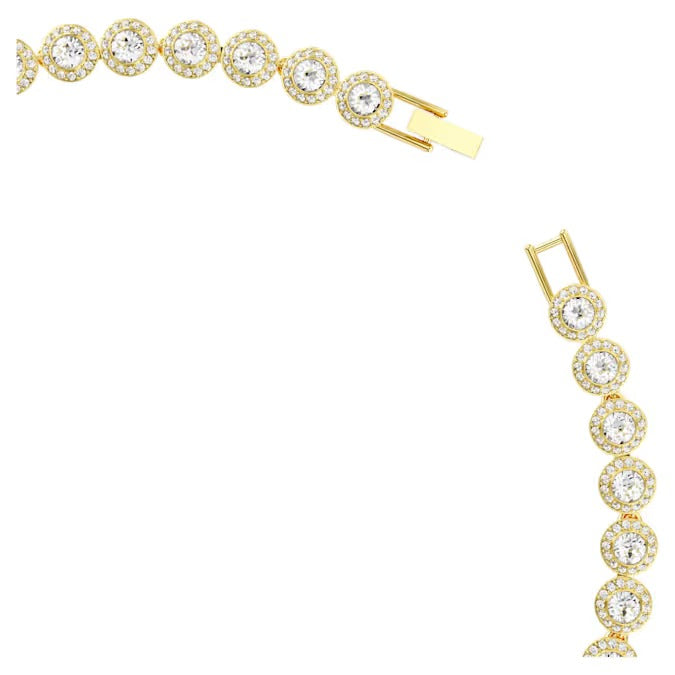 Collana Tennis Una Angelic Placc oro