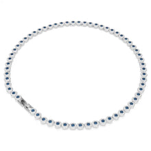 Carica l&#39;immagine nel visualizzatore di Gallery, Collana Tennis Una Angelic Blu
