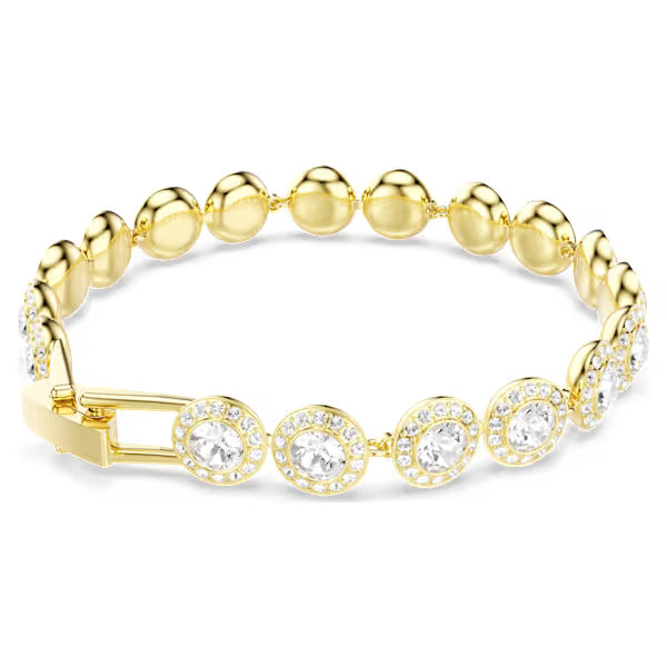 Bracciale Tennis Una Angelic placc oro