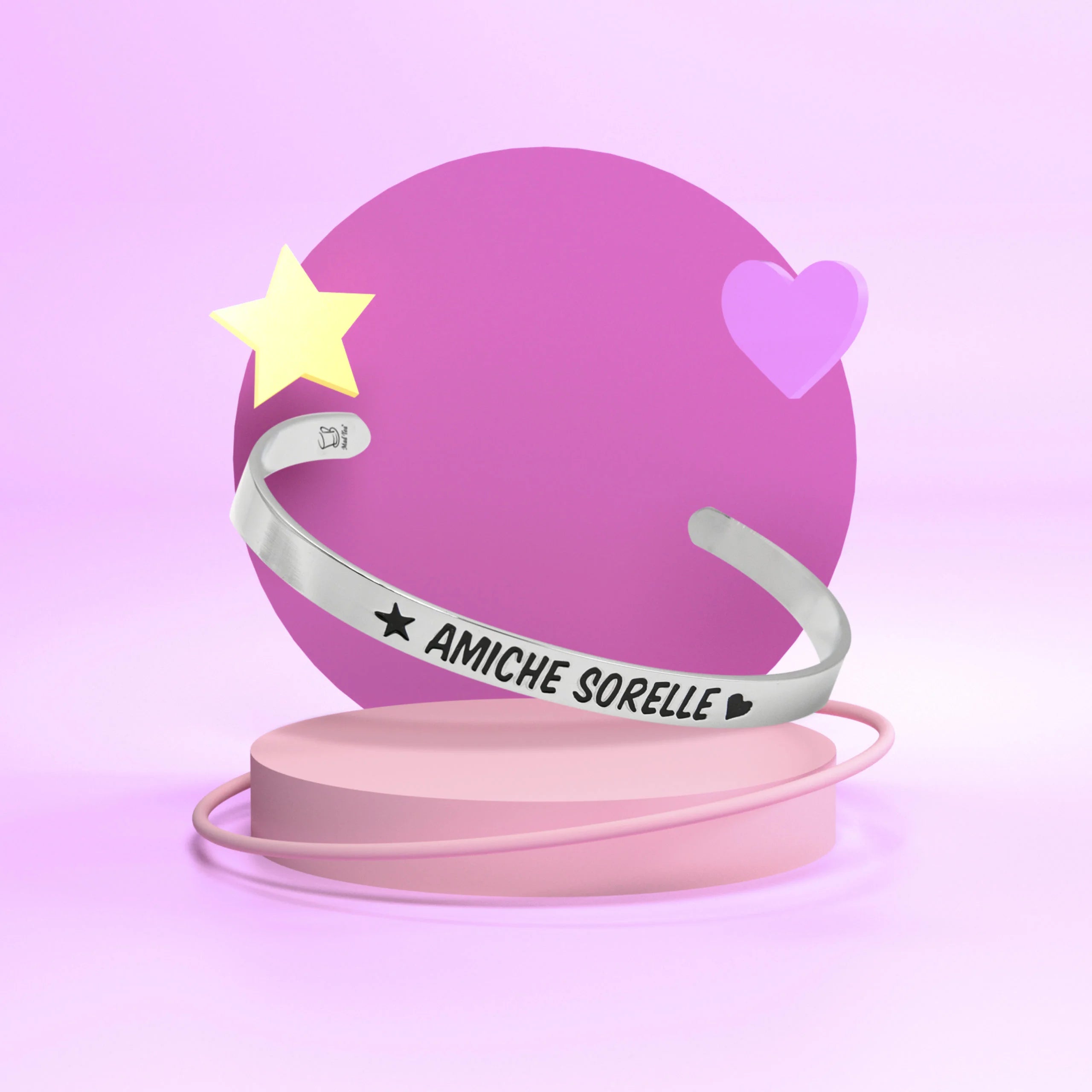 Bracciale rigido “Amiche Sorelle”