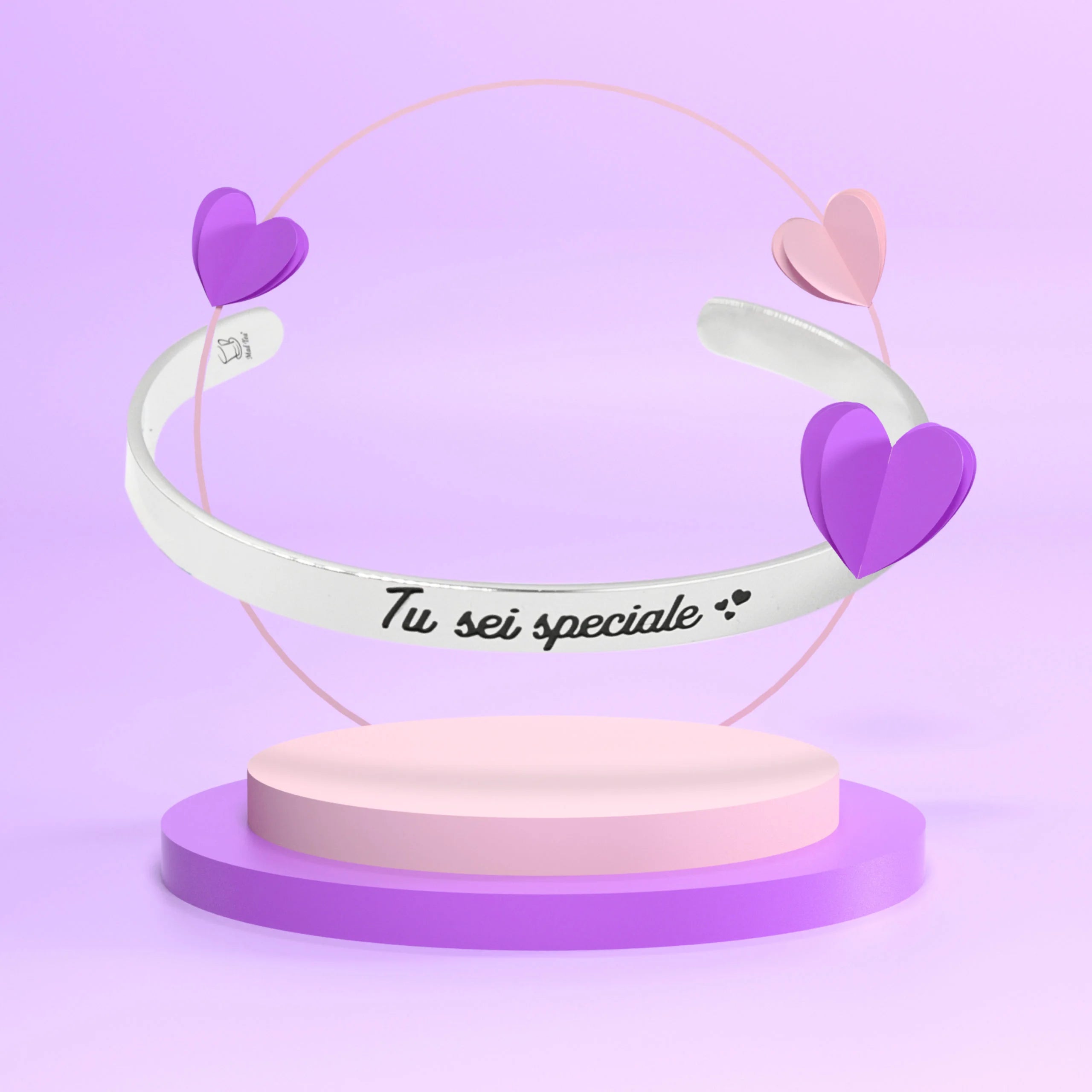 Bracciale rigido “Tu sei speciale”