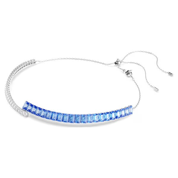 Girocollo Matrix Baguette Blu e Bianco