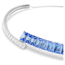 Carica l&#39;immagine nel visualizzatore di Gallery, Girocollo Matrix Baguette Blu e Bianco
