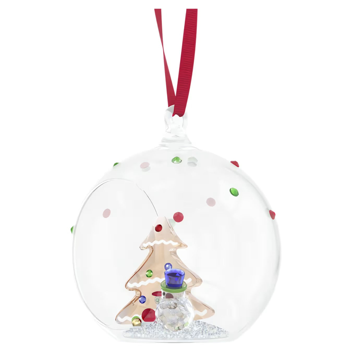 Holiday Cheers Pallina Albero e Pupazzo di Neve