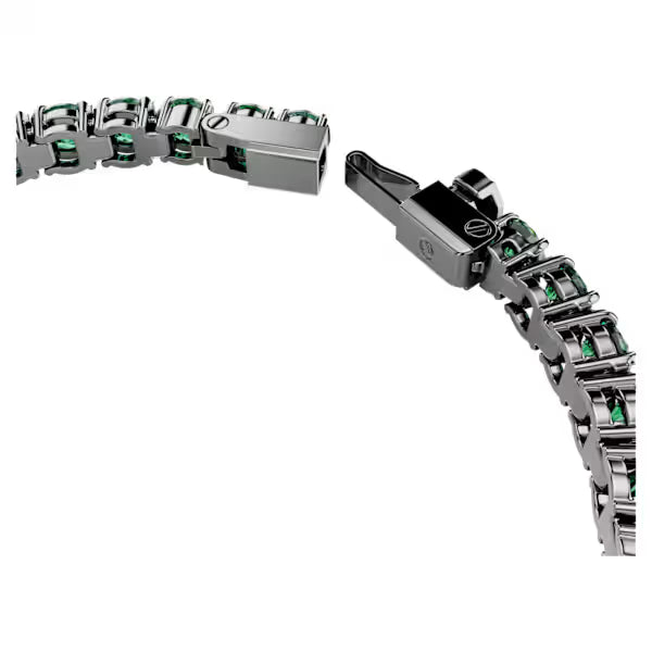 Braccialetto Matrix Tennis verde placc rutenio