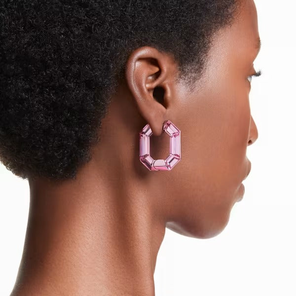 Orecchini Lucent ottagon picc Fuxia