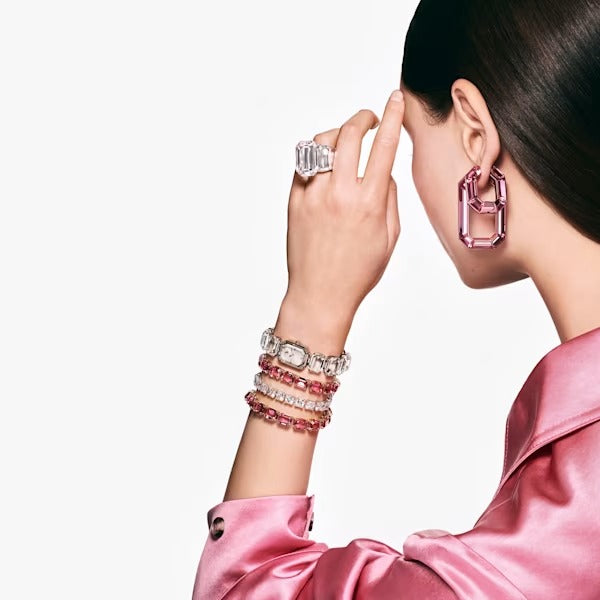 Orecchini Lucent ottagon picc Fuxia