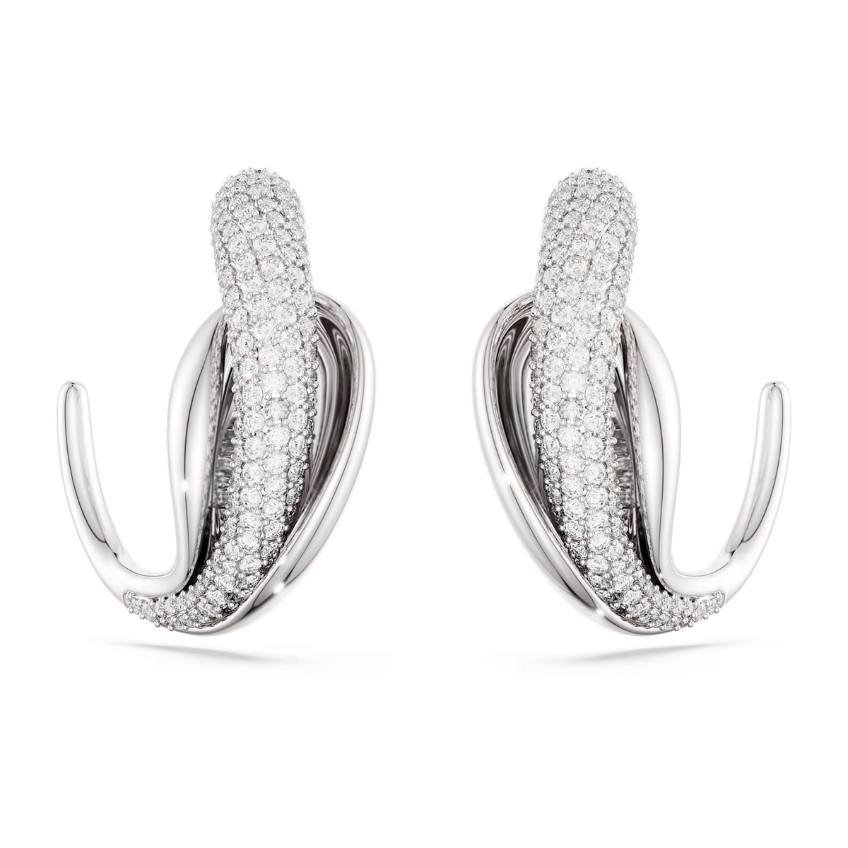 Orecchini Cerchi Classica Argento Sterling