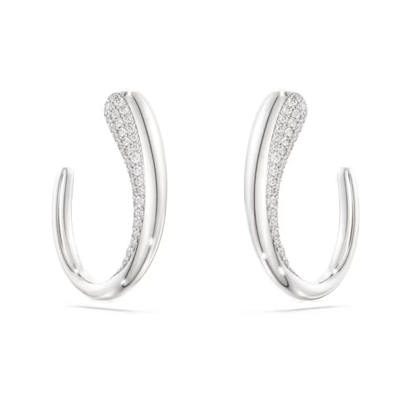 Orecchini a cerchio Classica Argento Sterling