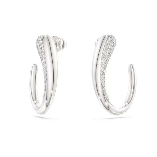 Orecchini a cerchio Classica Argento Sterling