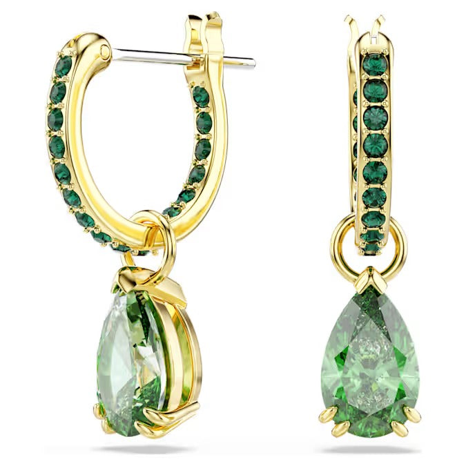 Orecchini pendenti Attract Pear Verdi