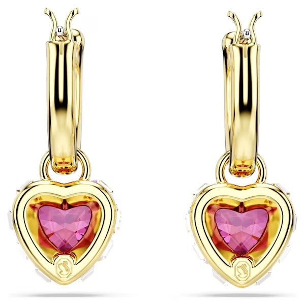 Orecchini  pend Chroma Cuori Rossi