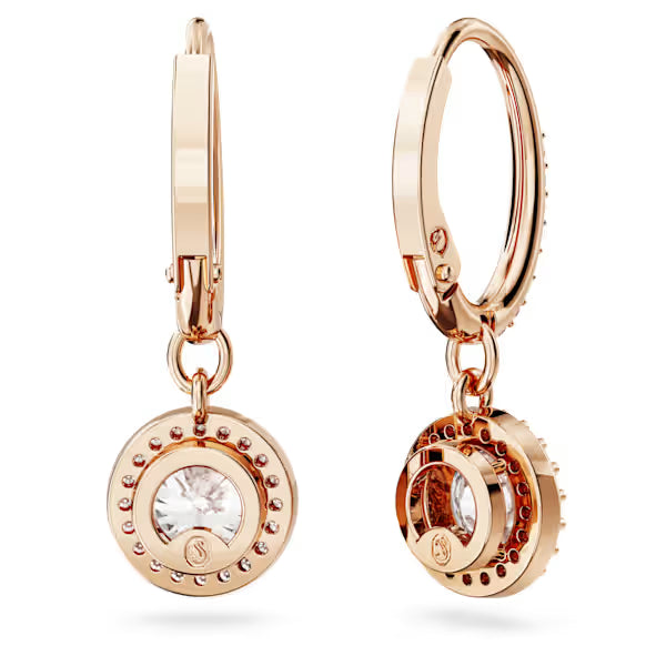 Orecchini pend Una Angelic Placc oro rosa