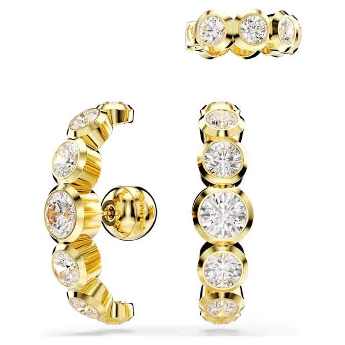 Orecchino ear cuff Imber Set (3) Placc color oro