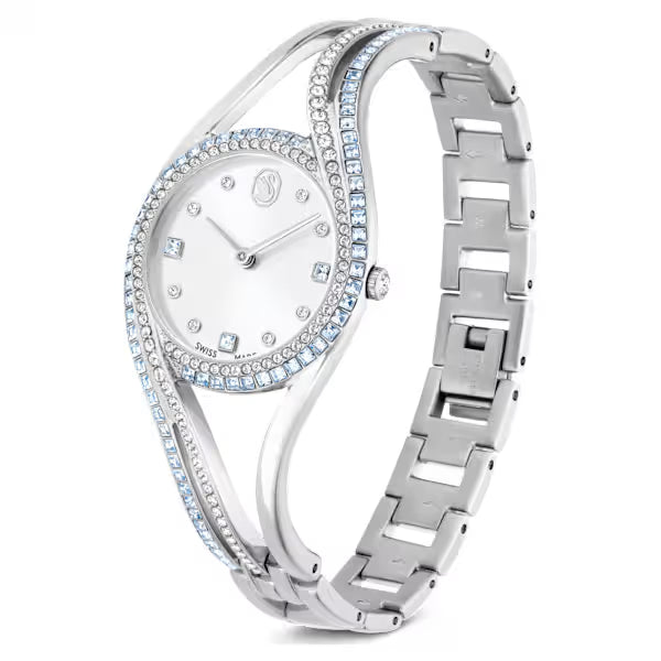 Orologio bangle Hyperbola bianco azzurro