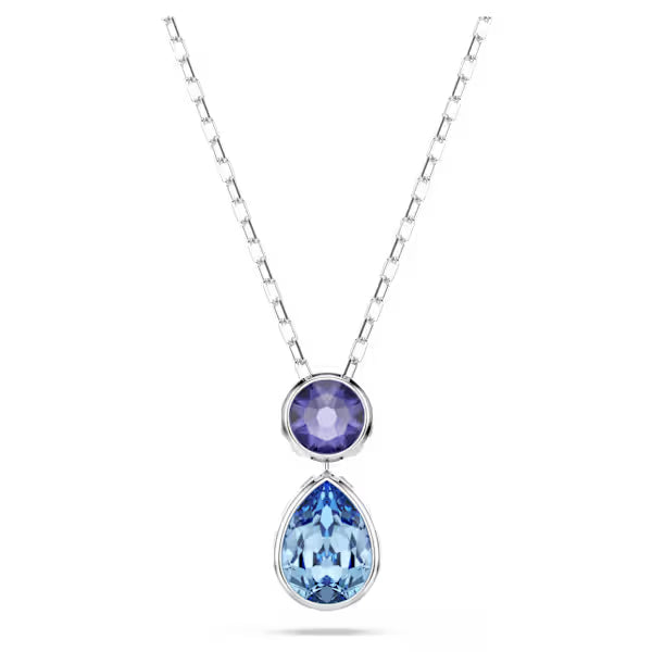 Pendente Chroma Goccia Viola e Blu