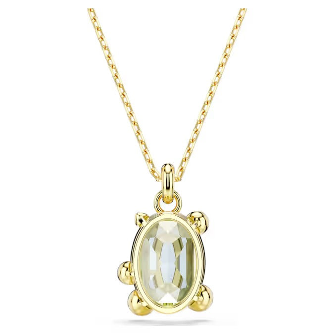Pendente Gema Multicolore Placc oro
