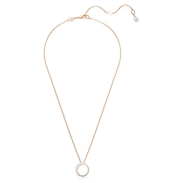 Pendente Matrix Crystal Pearl  Placc oro rosa