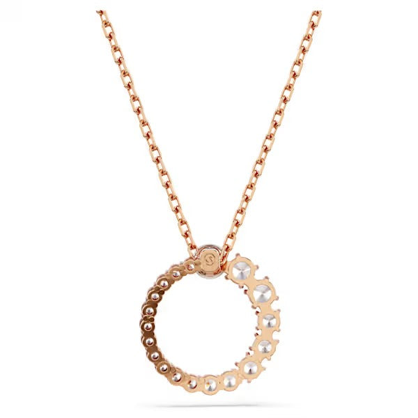 Pendente Matrix Crystal Pearl  Placc oro rosa