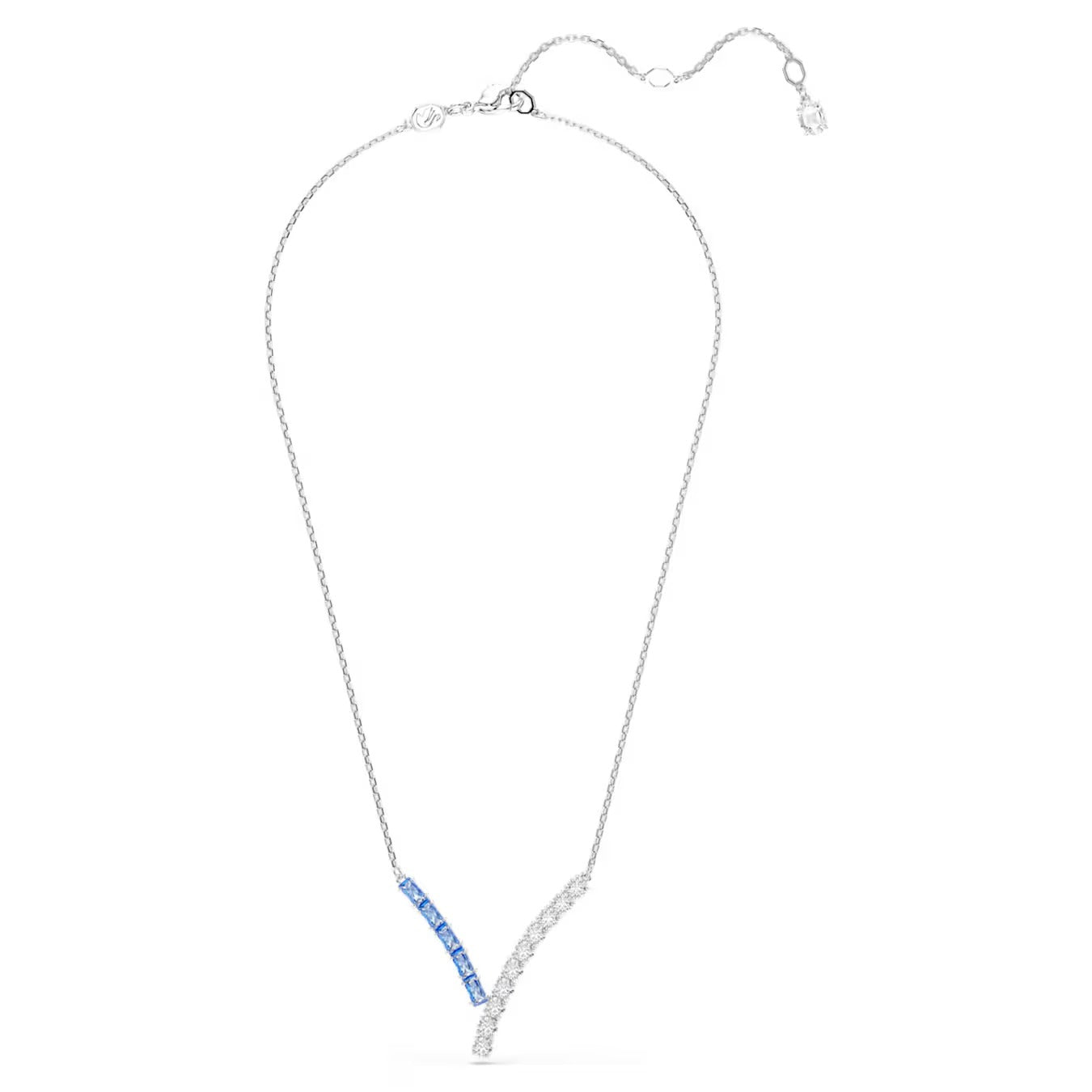 Collana Matrix a V Blu