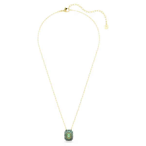 Pendente Sublima ottagon Verde placc oro 18K