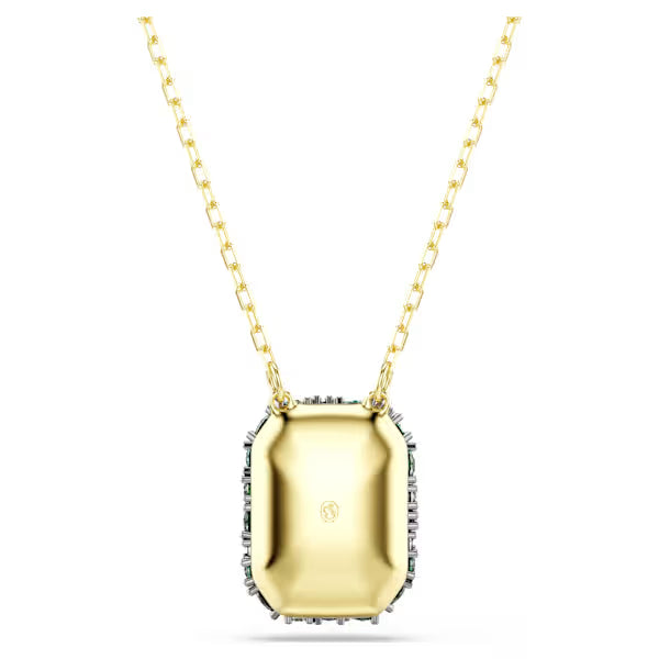 Pendente Sublima ottagon Verde placc oro 18K