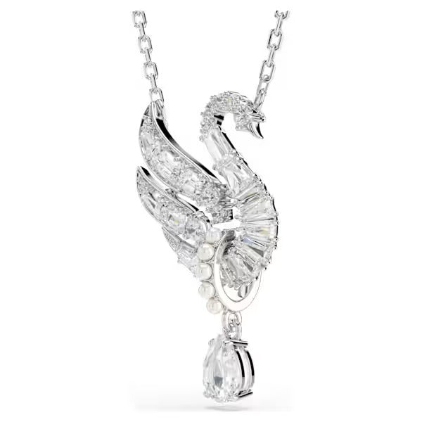 Pendente Swan Cigno Bianco con goccia