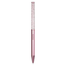 Carica l&#39;immagine nel visualizzatore di Gallery, Pen Crystalline ottagonale Rosa metal
