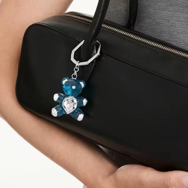 Portachiavi Teddy Orso Blu