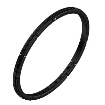 Bracciale Input Uomo Nero
