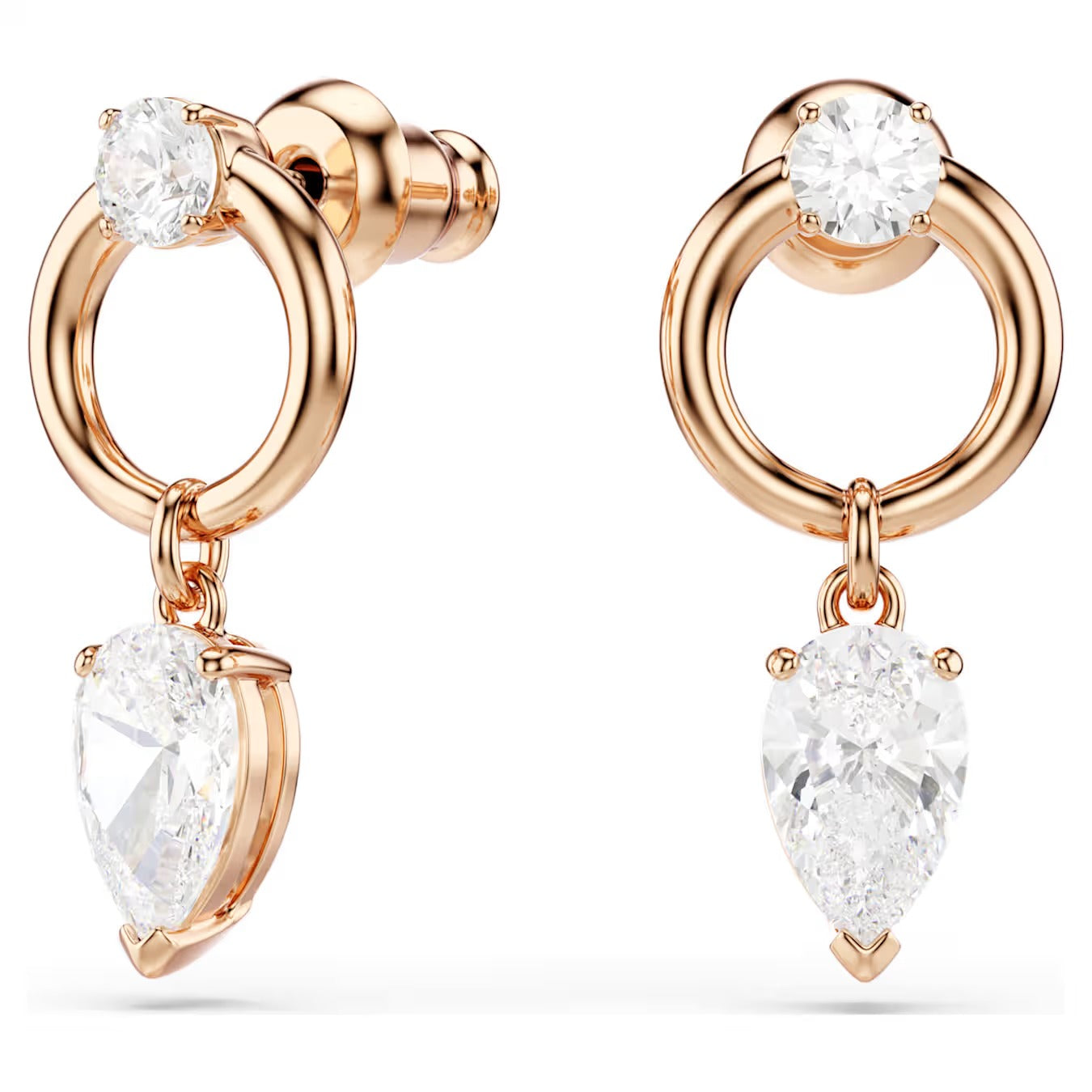 Set Mesmera Taglio Pear Placc oro rosa