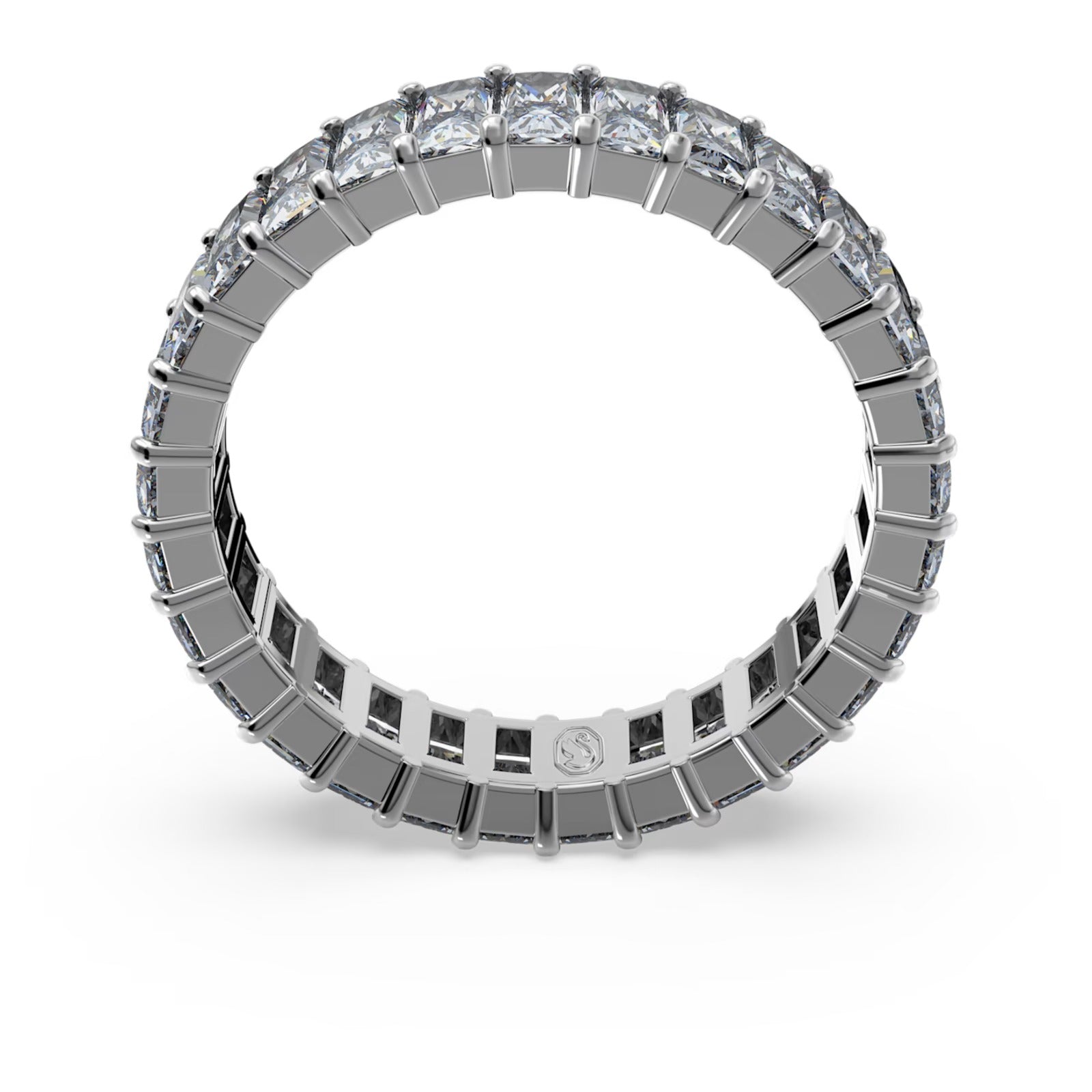 Anello Matrix baguette Grigio