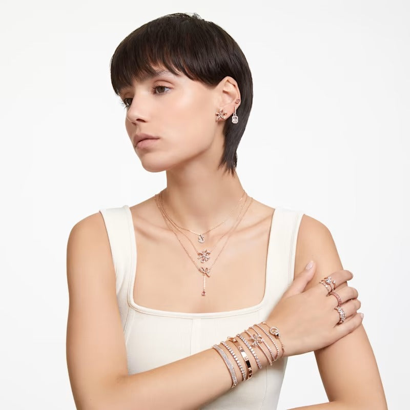 Anello Matrix baguette Rosa