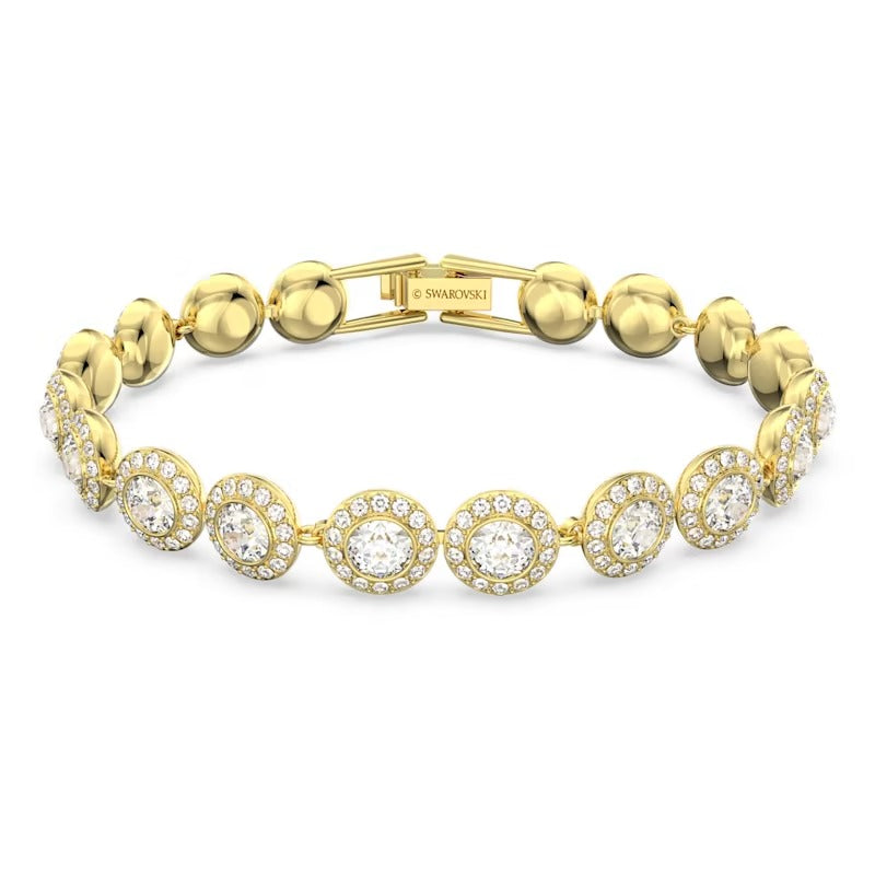 Bracciale Tennis Una Angelic placc oro