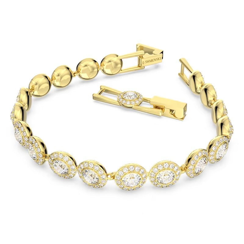 Bracciale Tennis Una Angelic placc oro