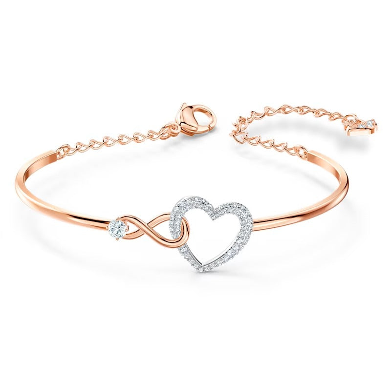 Bracciale rigido Infinity Heart
