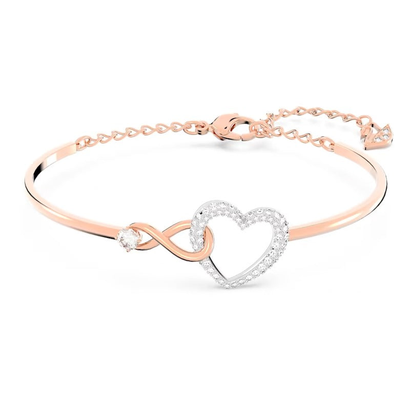 Bracciale rigido Infinity Heart