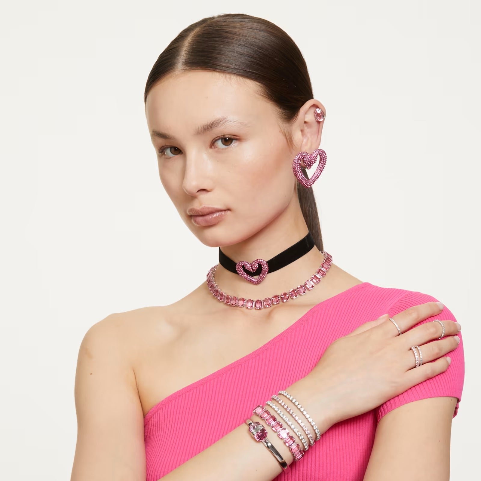 Braccialetto Matrix Tennis Rosa