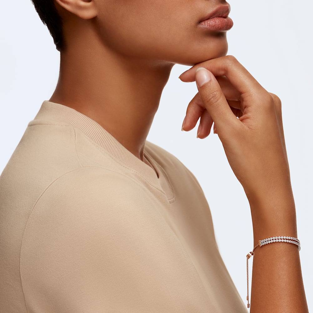 Bracciale Tennis Matrix Subtle placc oro rosa