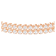 Carica l&#39;immagine nel visualizzatore di Gallery, Bracciale Tennis Matrix Subtle placc oro rosa
