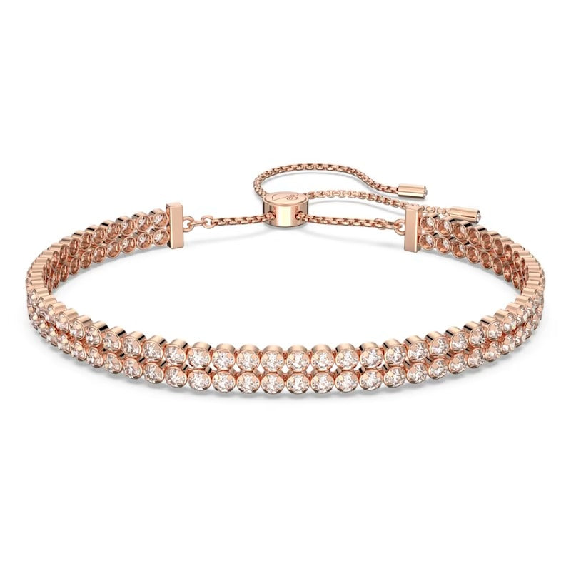 Bracciale Tennis Matrix Subtle placc oro rosa