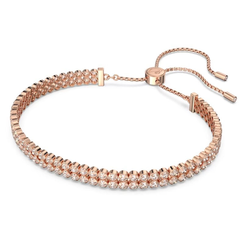 Bracciale Tennis Matrix Subtle placc oro rosa