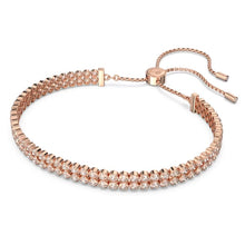 Carica l&#39;immagine nel visualizzatore di Gallery, Bracciale Tennis Matrix Subtle placc oro rosa
