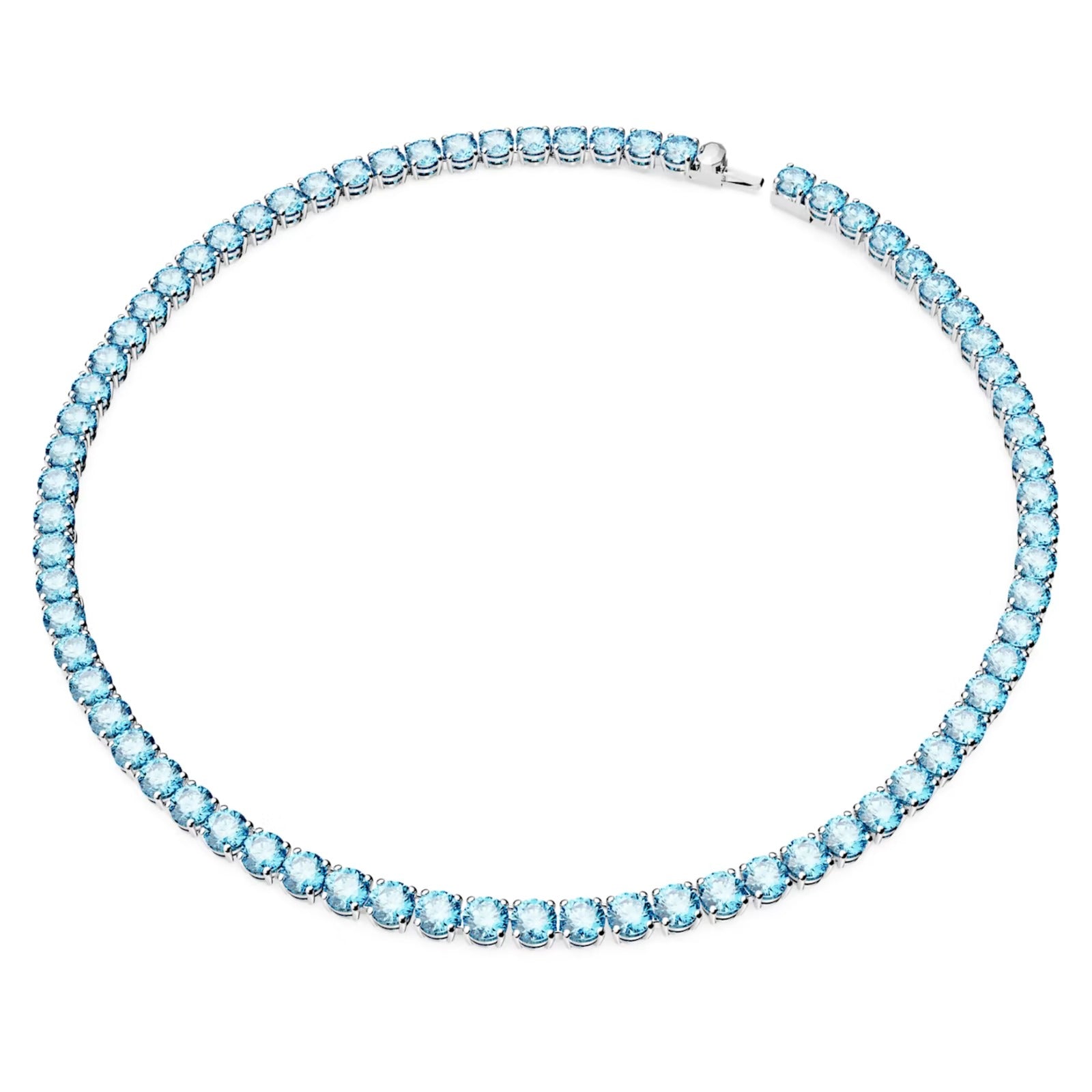 Collana Matrix Tennis Media Azzurra